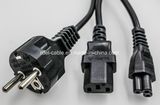 C13 Cee to 7/7 Schuko Power Cord/European|VDE Power Cord